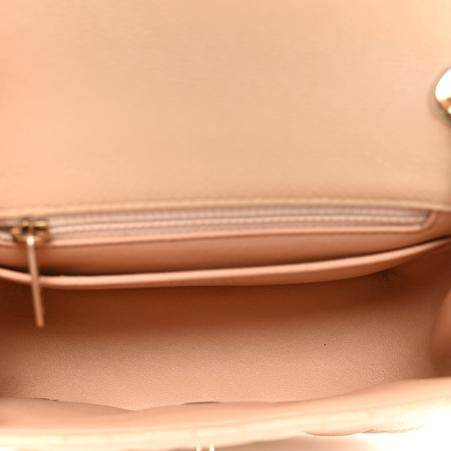 Chanel Caviar Quilted Mini Square Flap Beige 5 of 12