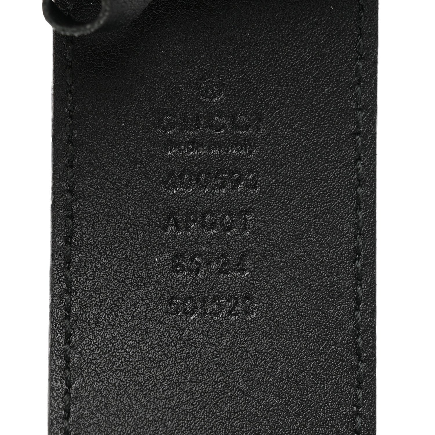 Gucci Calfskin Double G 40mm Belt 85 34 Black 3 of 5