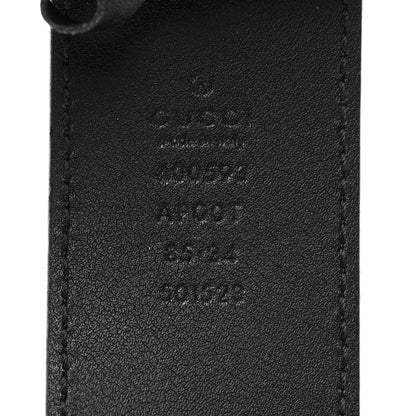 Gucci Calfskin Double G 40mm Belt 85 34 Black 3 of 5