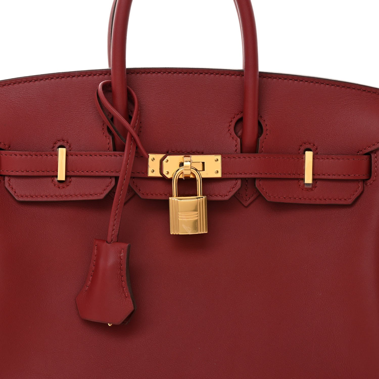 Hermes Veau Jonathan Birkin 25 Rouge Vif 9 of 12