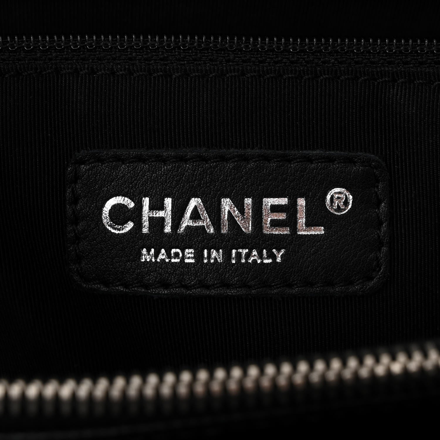 Chanel Caviar Quilted Grand Shopping Tote GST Black 6 of 10