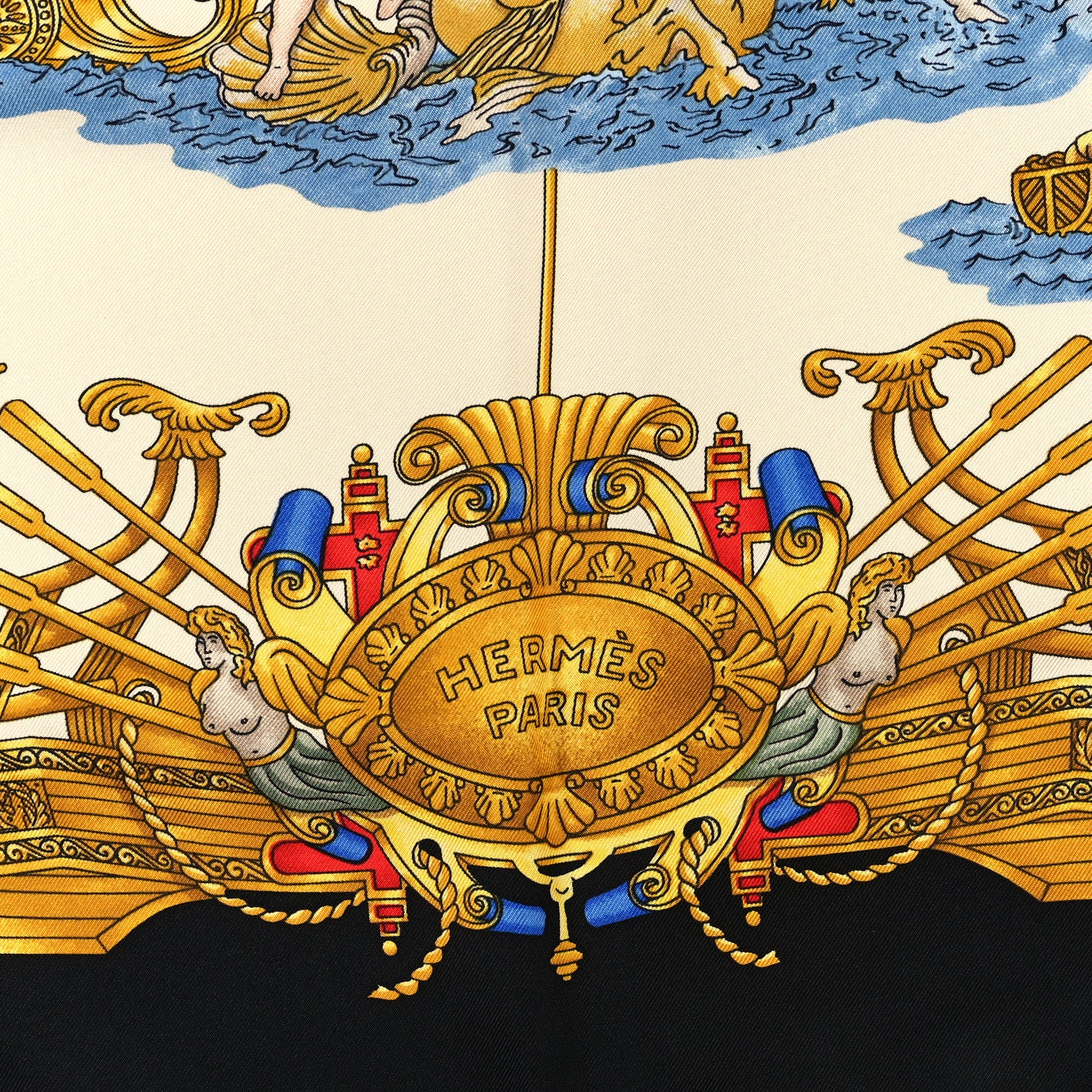 Hermes Silk Voiles De Lumiere Scarf 90 2 of 3