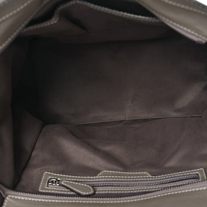 Celine Drummed Calfskin Mini Luggage Souris 5 of 8