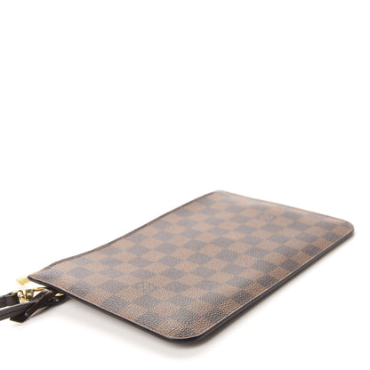 Louis Vuitton Damier Ebene Neverfull MM GM Pochette 4 of 7