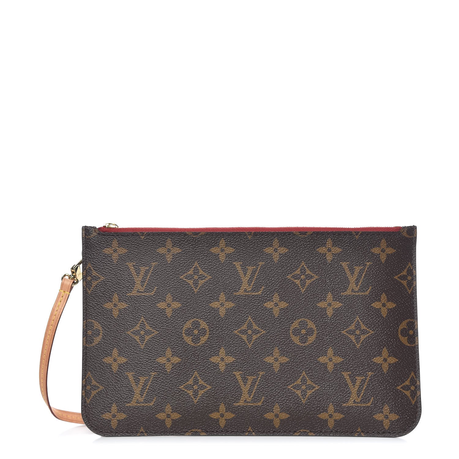 Louis Vuitton Monogram Neverfull MM GM Pochette Cherry 1 of 8