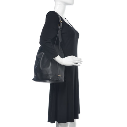 Tom Ford Soft Calfskin Edge Epson Hobo Black 2 of 9
