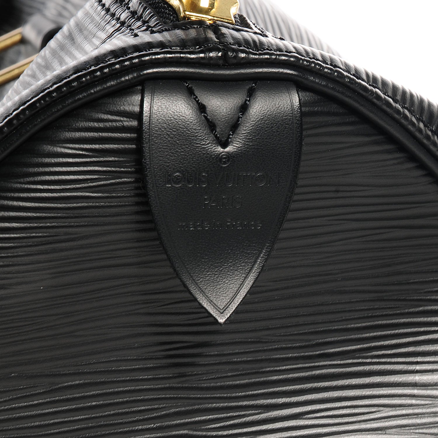 Louis Vuitton Epi Keepall 45 Black 5 of 7