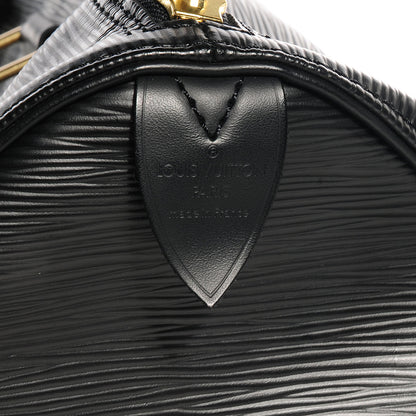 Louis Vuitton Epi Keepall 45 Black 5 of 7