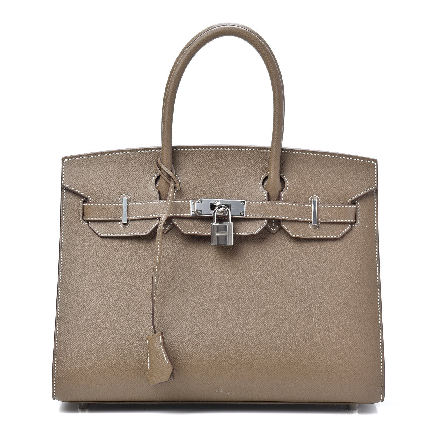 Hermes Epsom Birkin Sellier 30 Etoupe 1 of 9