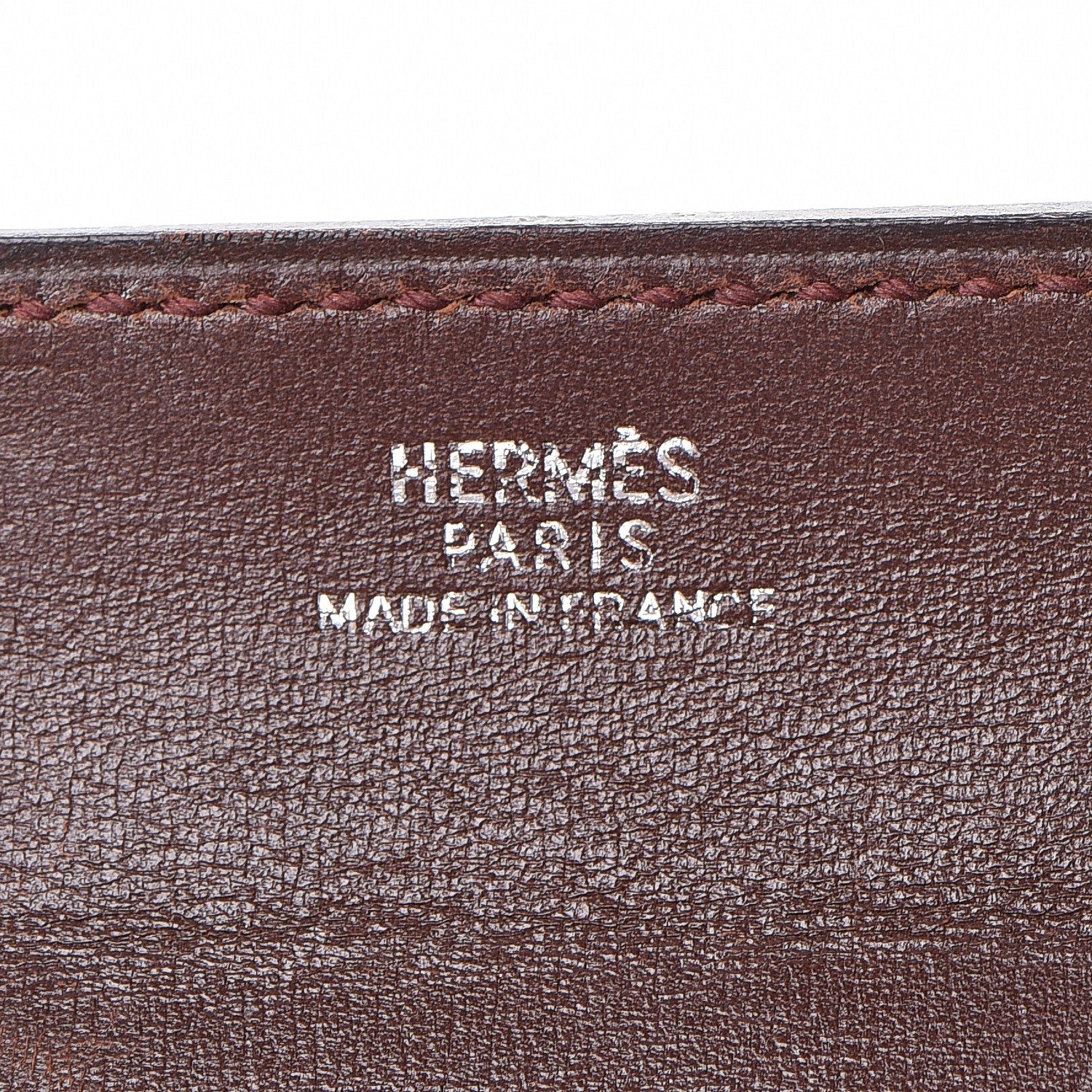 Hermes Box Wide Cuff Rouge H 6 of 12
