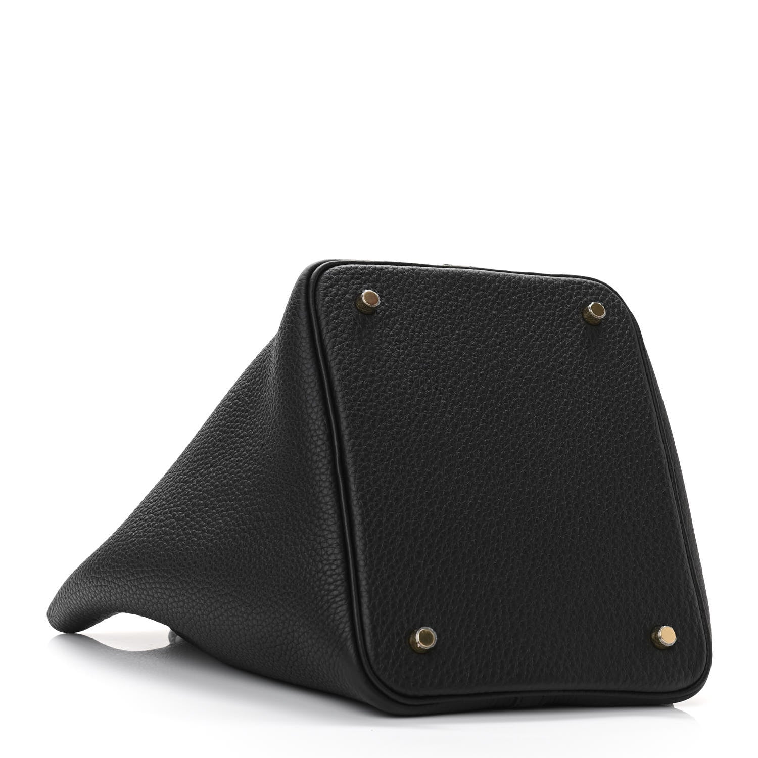 Hermes Taurillon Clemence Picotin Lock 22 MM Black 4 of 11