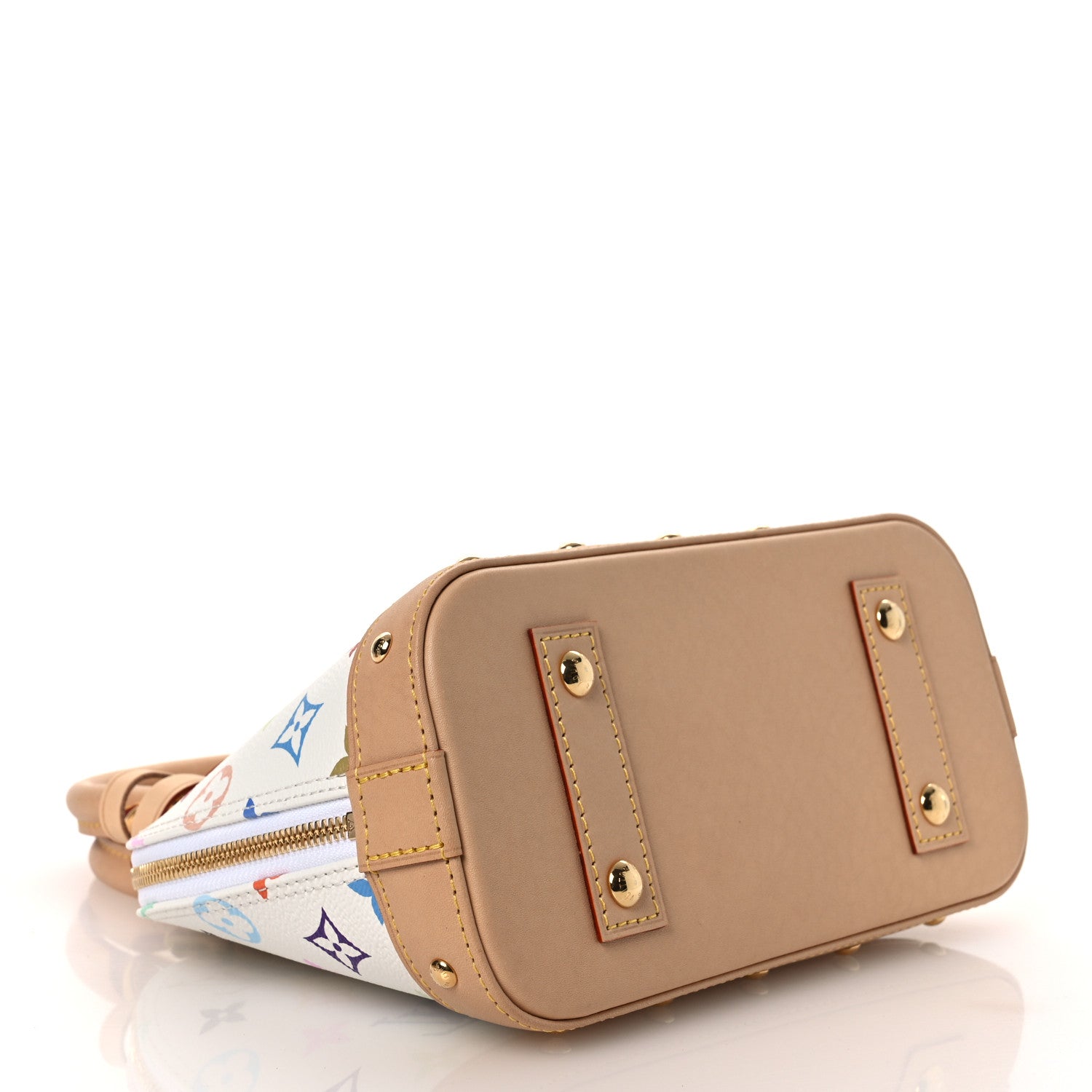 Louis Vuitton LV x TM Monogram Multicolor Alma BB White 4 of 11