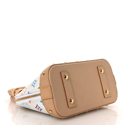 Louis Vuitton LV x TM Monogram Multicolor Alma BB White 4 of 11