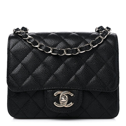 Chanel Caviar Quilted Mini Square Flap Black 1 of 9