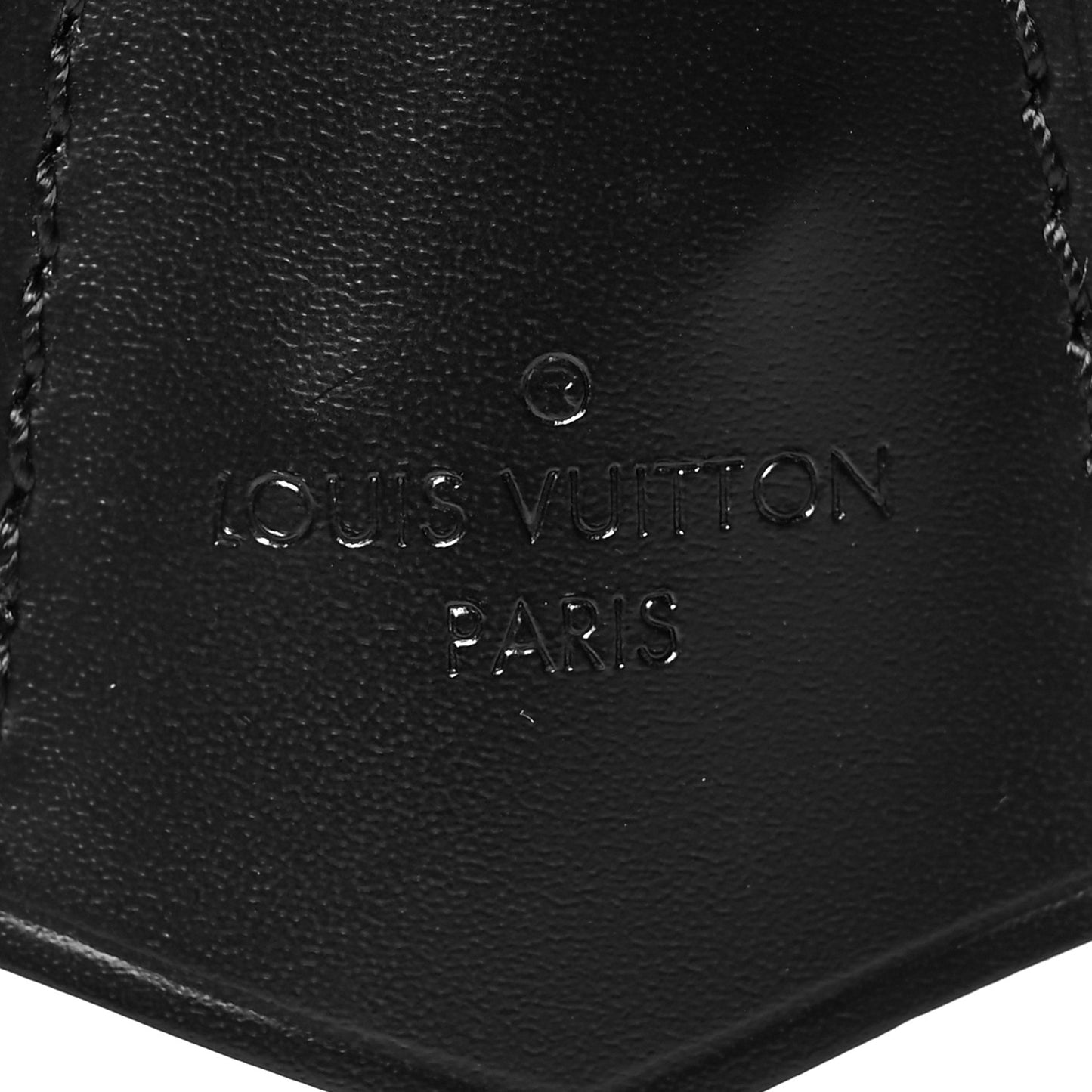Calfskin Clochette Key Bell Holder Black