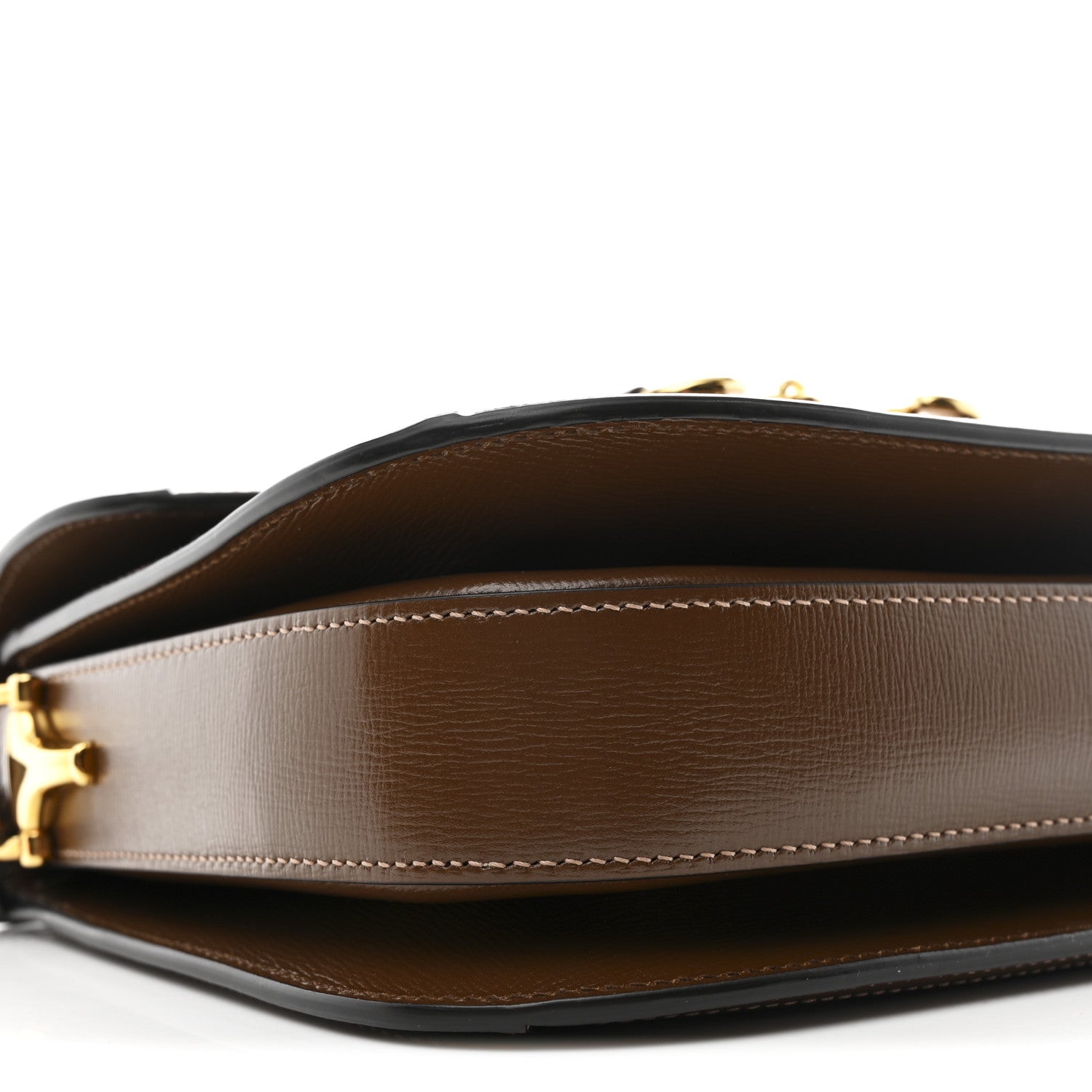Gucci GG Supreme Monogram Horsebit 1955 Shoulder Bag Beige Brown Sugar 9 of 10