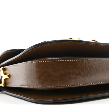 Gucci GG Supreme Monogram Horsebit 1955 Shoulder Bag Beige Brown Sugar 9 of 10