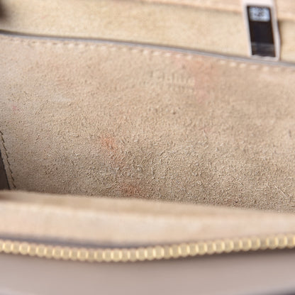 Chloe Calfskin Suede Small Pixie Bag Motty Grey 9 of 14