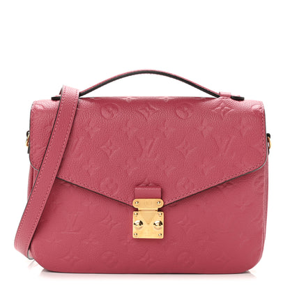 Louis Vuitton Empreinte Pochette Metis Rose Bruyere 1 of 9