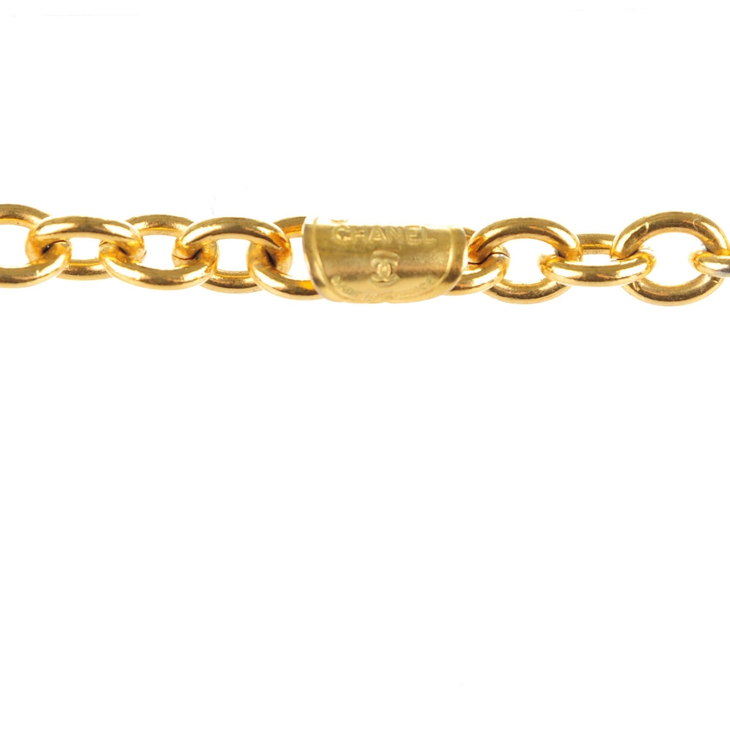 Logo Necklace Gold