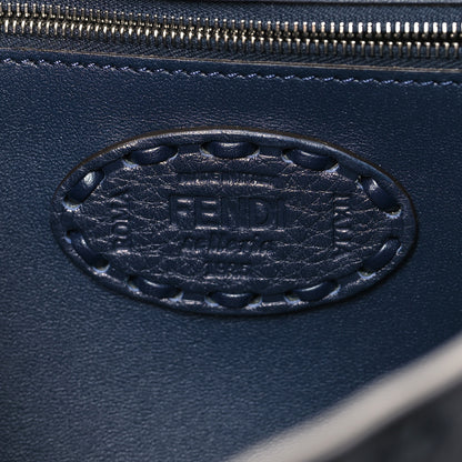 Fendi Cuoio Roma Sellerissima Nappa Sintetica Tape Stitch Baguette Notte 6 of 9