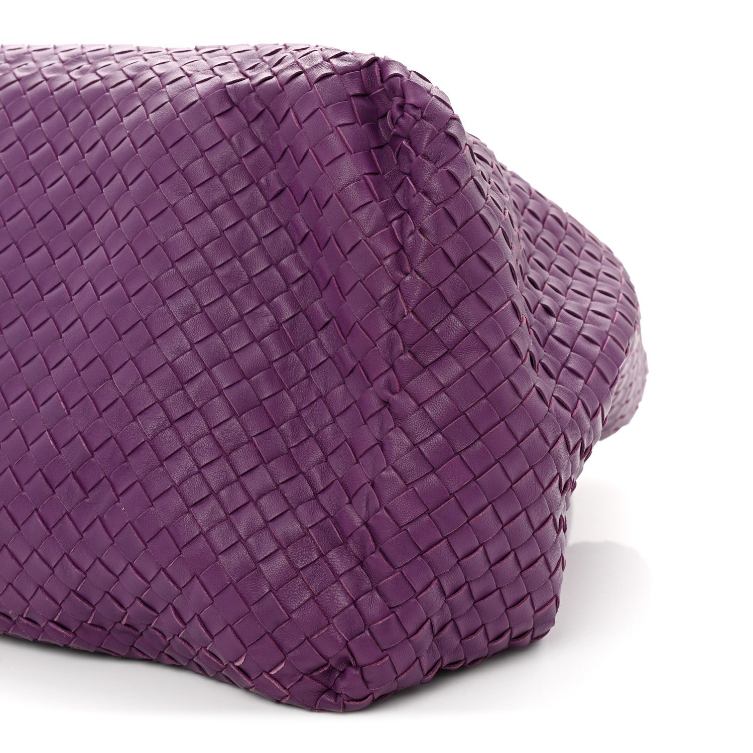 Bottega Veneta Nappa Intrecciato Large Cesta Tote Eggplant Eggplant 10 of 11