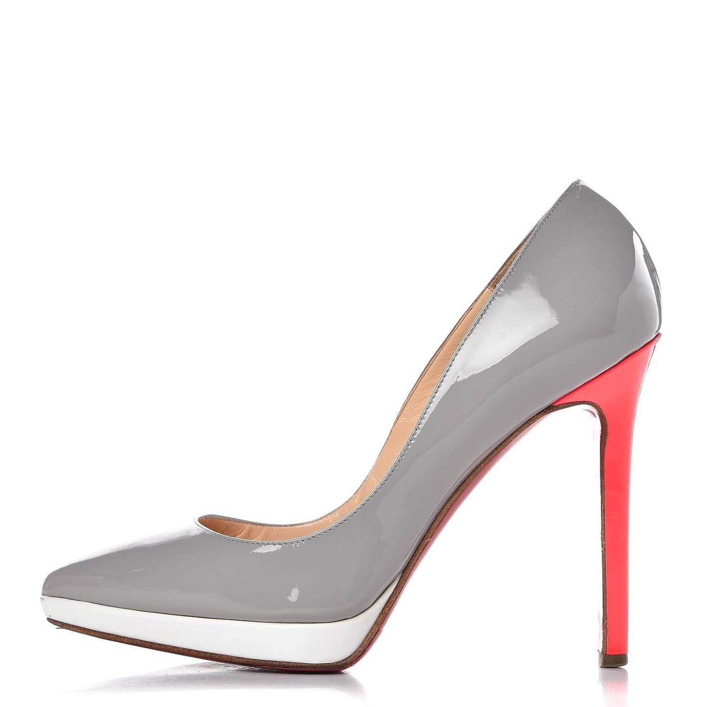 Patent Pigalle Plato 120 Pumps 35 Fluo Souris Craie