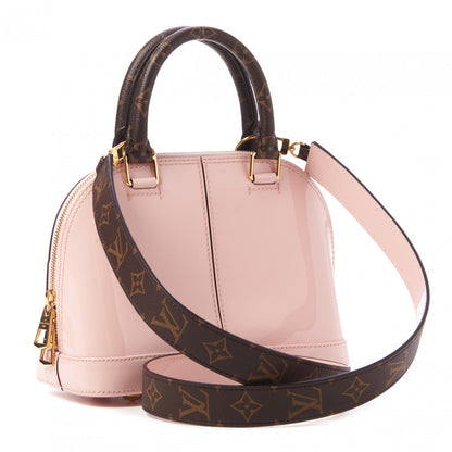 Louis Vuitton Patent Monogram Alma BB Rose Ballerine 2 of 8