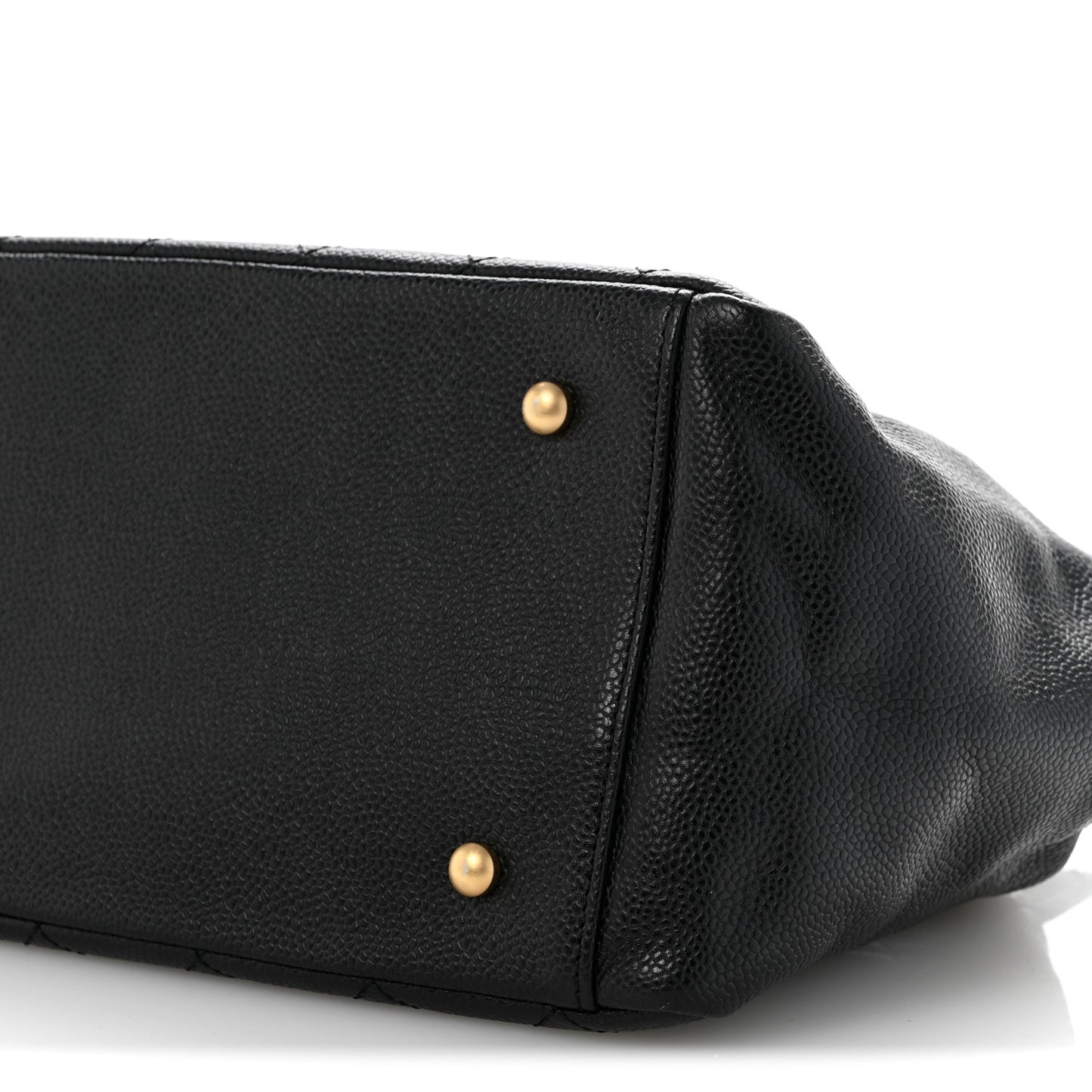 Caviar Quilted Petit Timeless Tote PTT Black