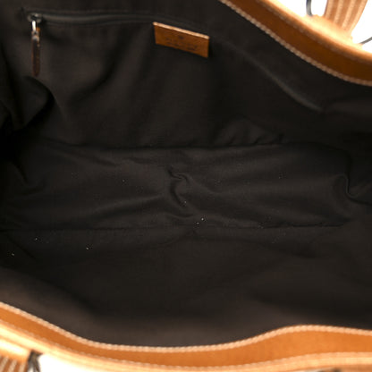 Gucci Monogram Large Tote Dark Brown 5 of 10