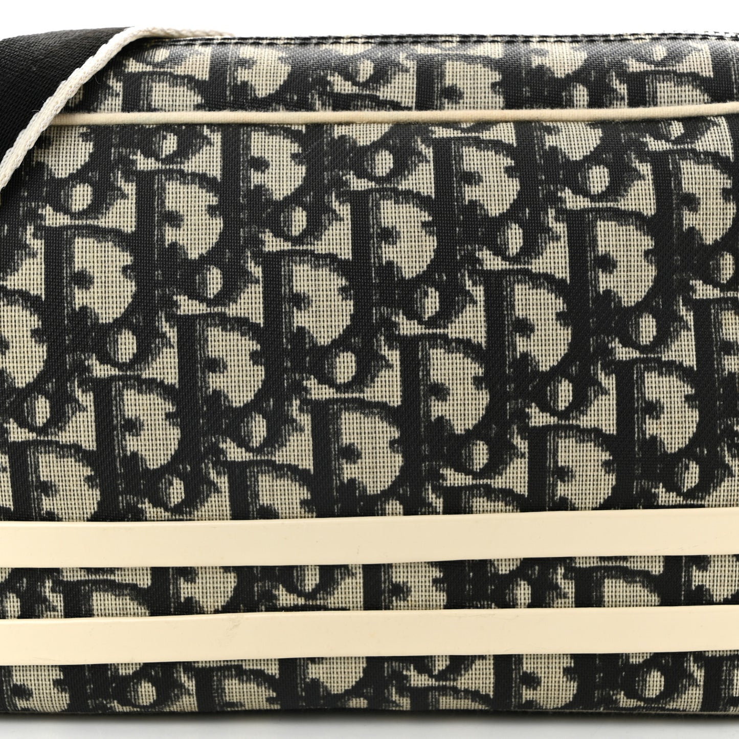 Monogram Girly Messenger Bag Black