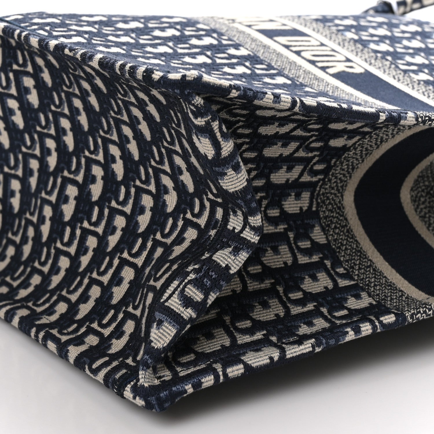 Christian Dior CHRISTIAN DIOR Oblique Large Book Tote Blue Multicolor 10 of 11