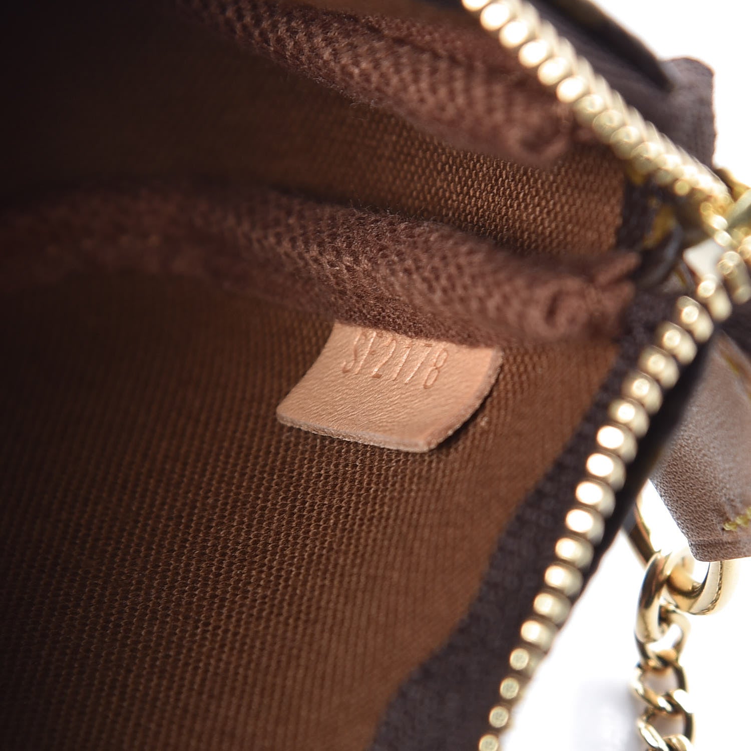 Louis Vuitton Monogram Mini Pochette Accessories 7 of 8