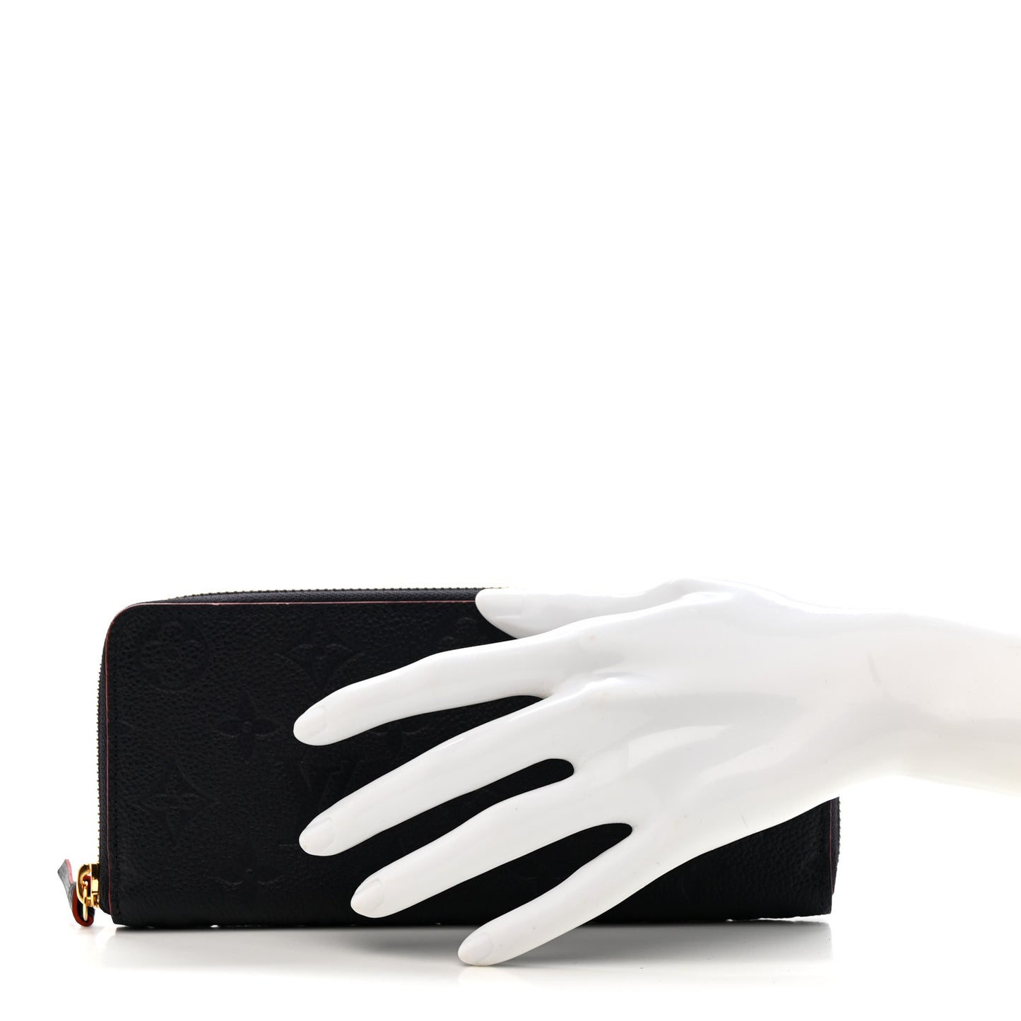 Empreinte Clemence Wallet Marine Rouge