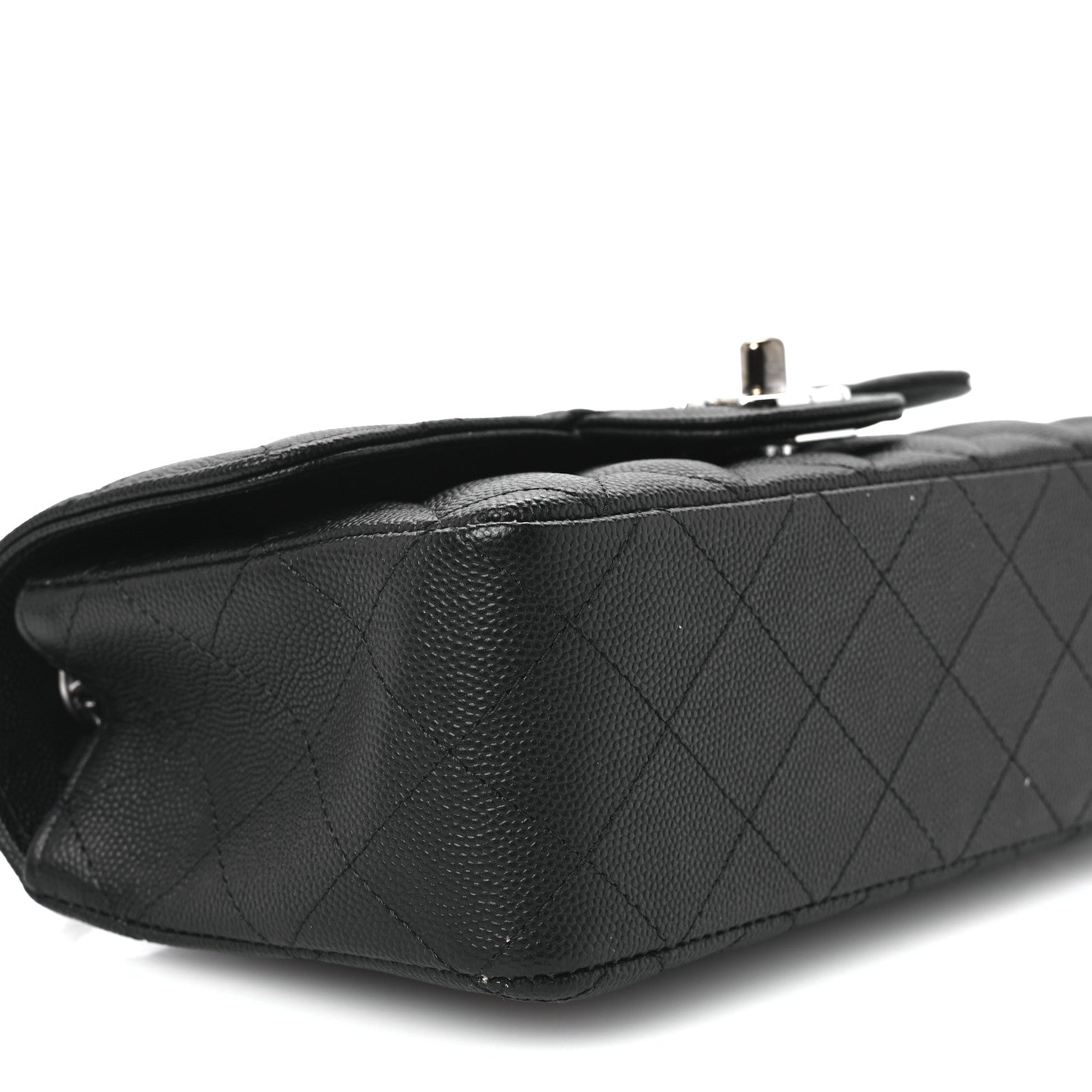 Chanel Caviar Quilted Mini Rectangular Flap Black 9 of 11