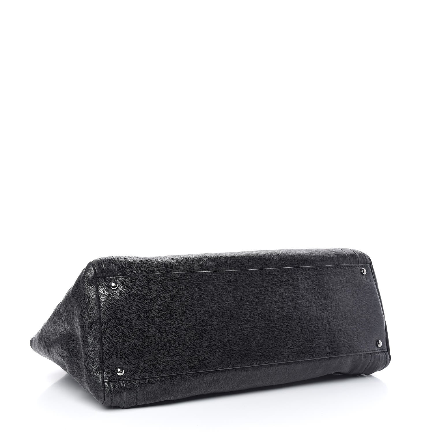 Chanel Glazed Caviar East West Modern Chain Tote Black 4 of 16
