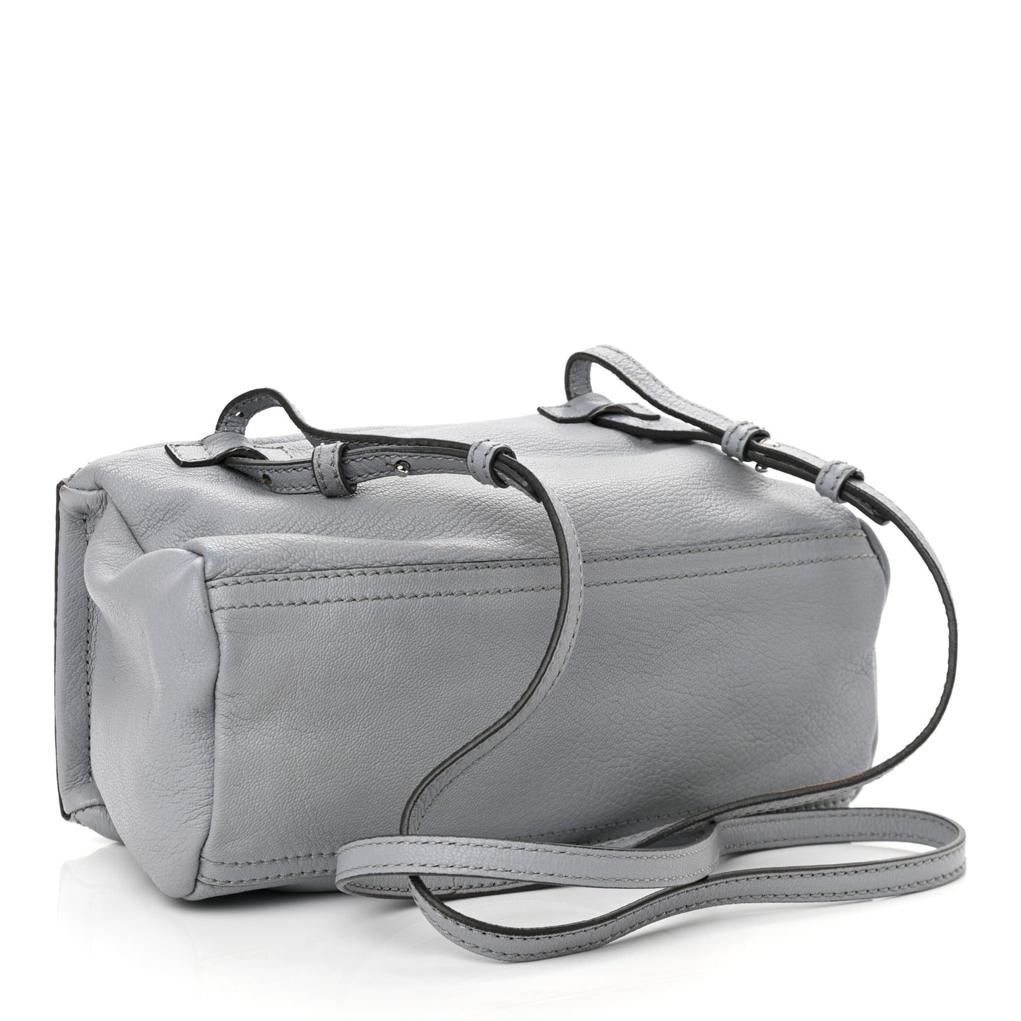 Sugar Goatskin Mini Pandora Grey Blue