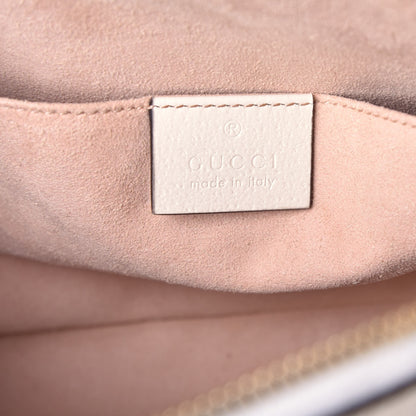 Gucci GG Supreme Monogram Flora Web GG Small Ophidia Dome Shoulder Bag White 6 of 11