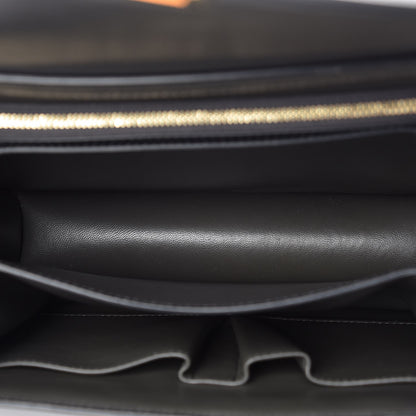 Celine Box Calfskin Medium Classic Box Flap Bag Anthracite 5 of 8