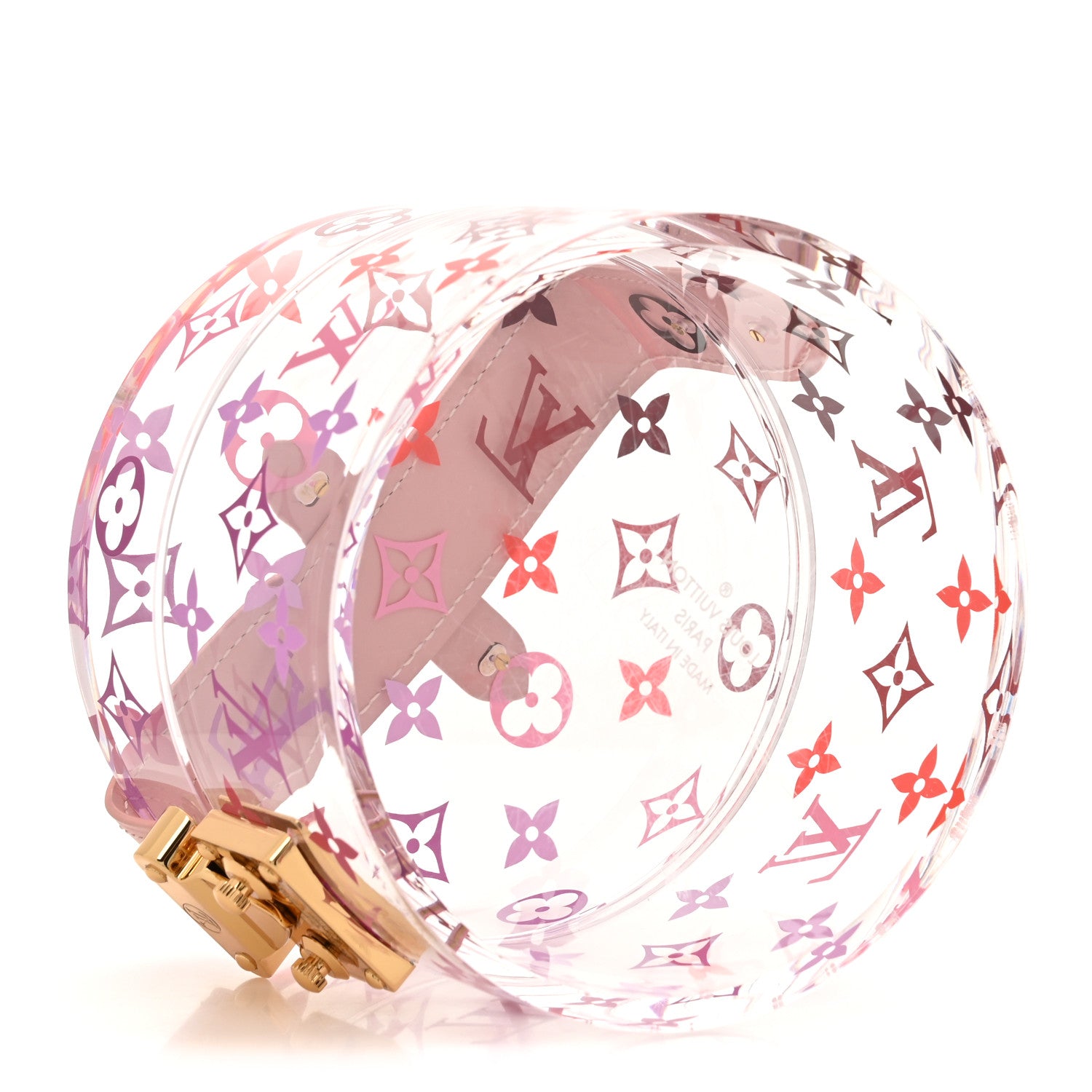 Louis Vuitton Transparent Plexiglass Box Scott Rose Ballerine 4 of 8