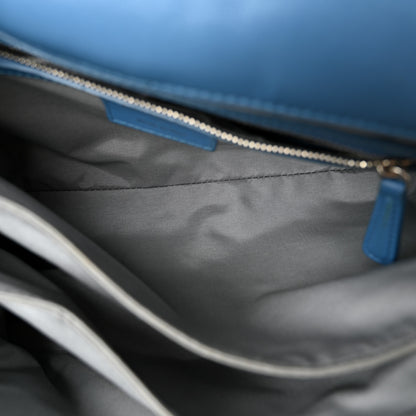 Christian Dior Lambskin Cannage Large Miss Dior Flap Blue 7 of 12