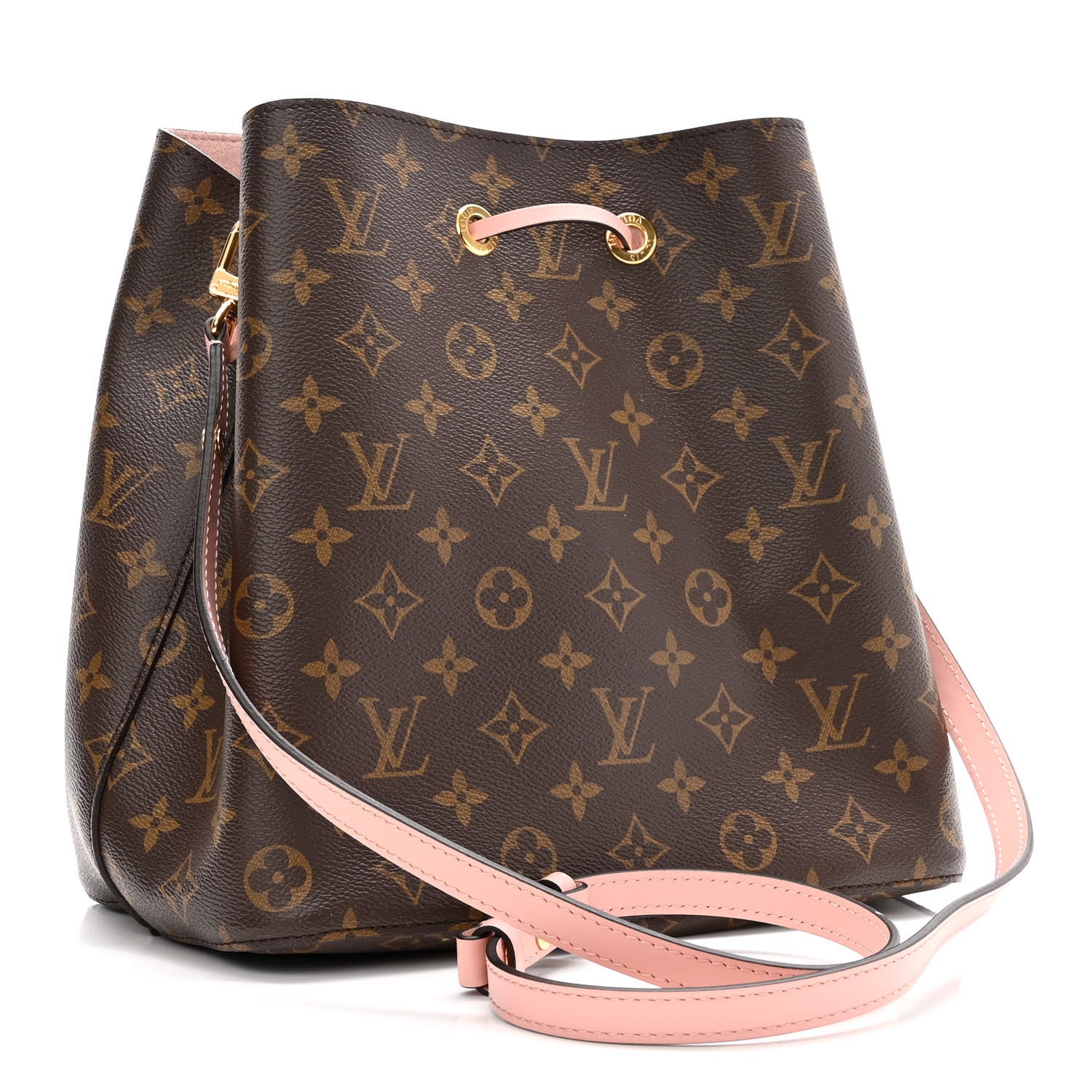 Louis Vuitton Monogram Neonoe MM Rose Poudre 3 of 9