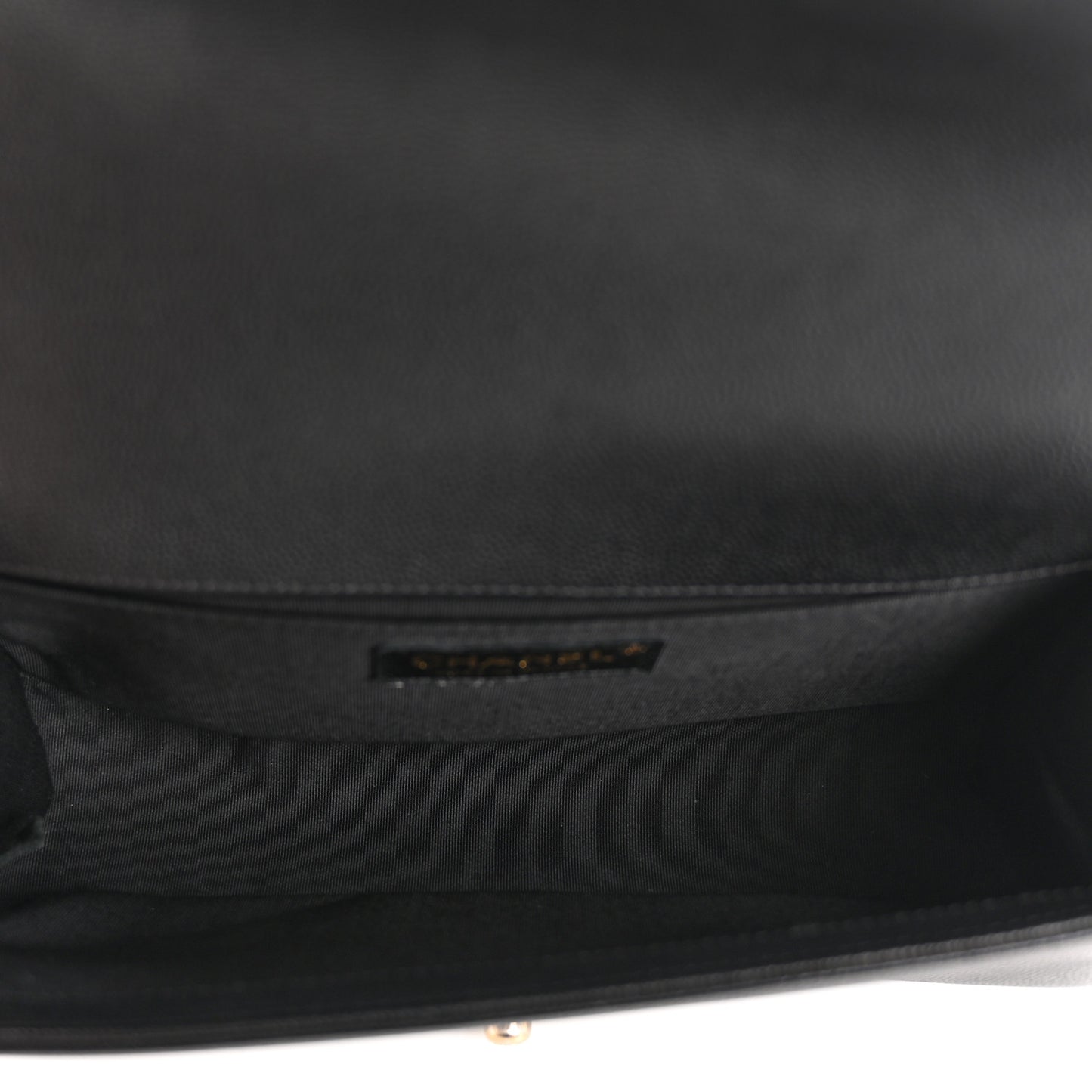 Caviar Quilted Medium Boy Flap Black