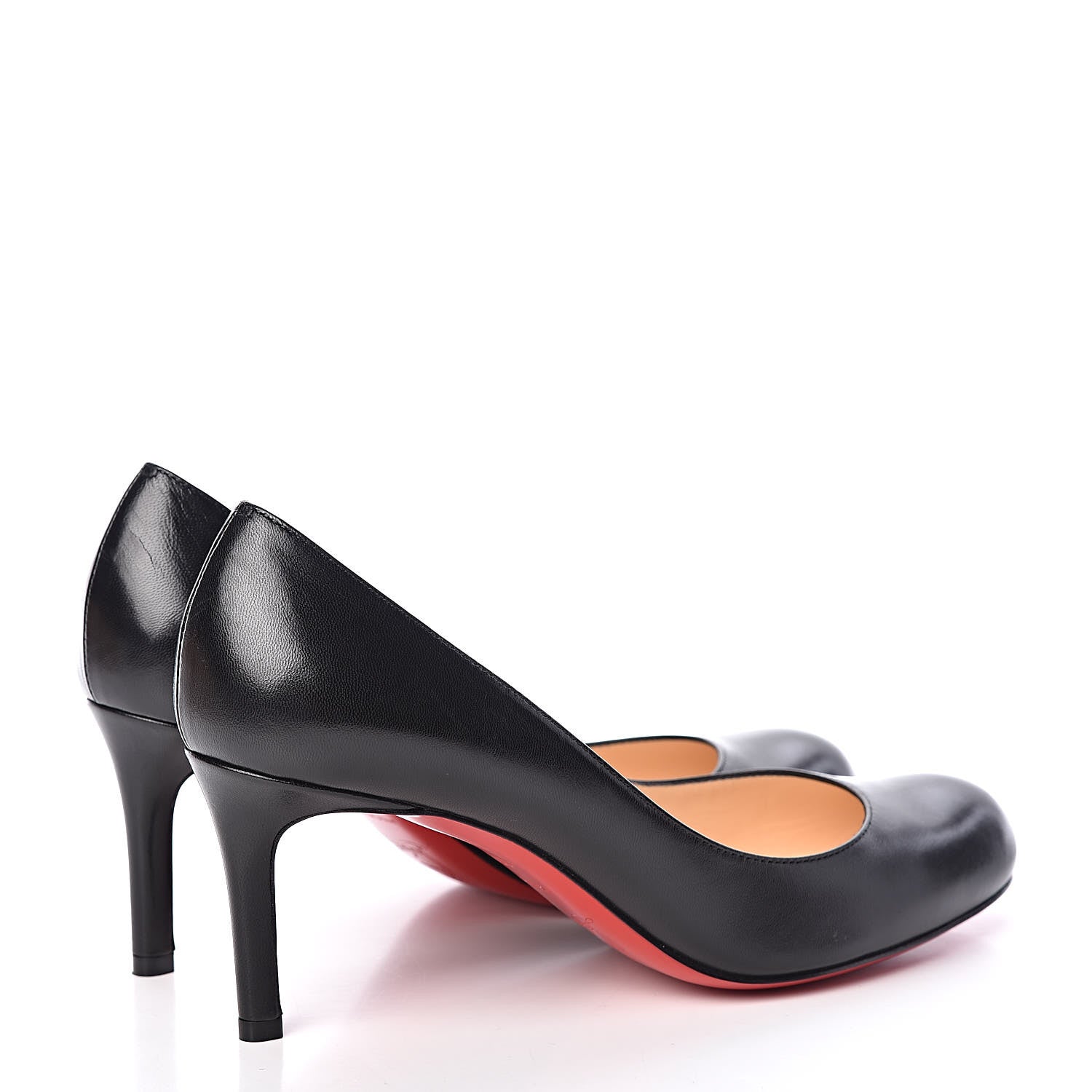 Christian Louboutin Kid Simple 70 Pumps 37.5 Black 4 of 8