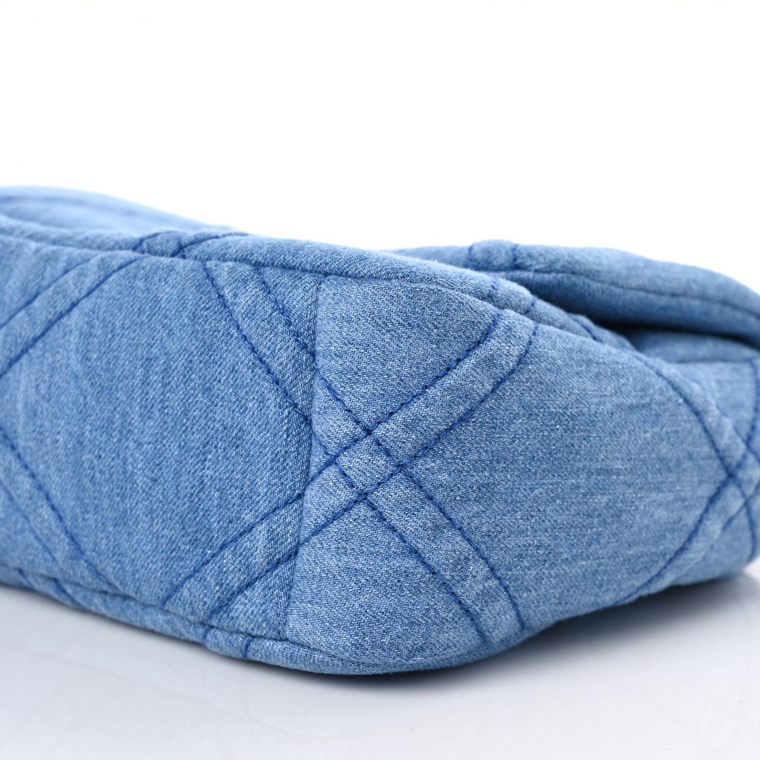 Chanel Denim Quilted Medium Chanel 19 Flap Blue 8 of 9