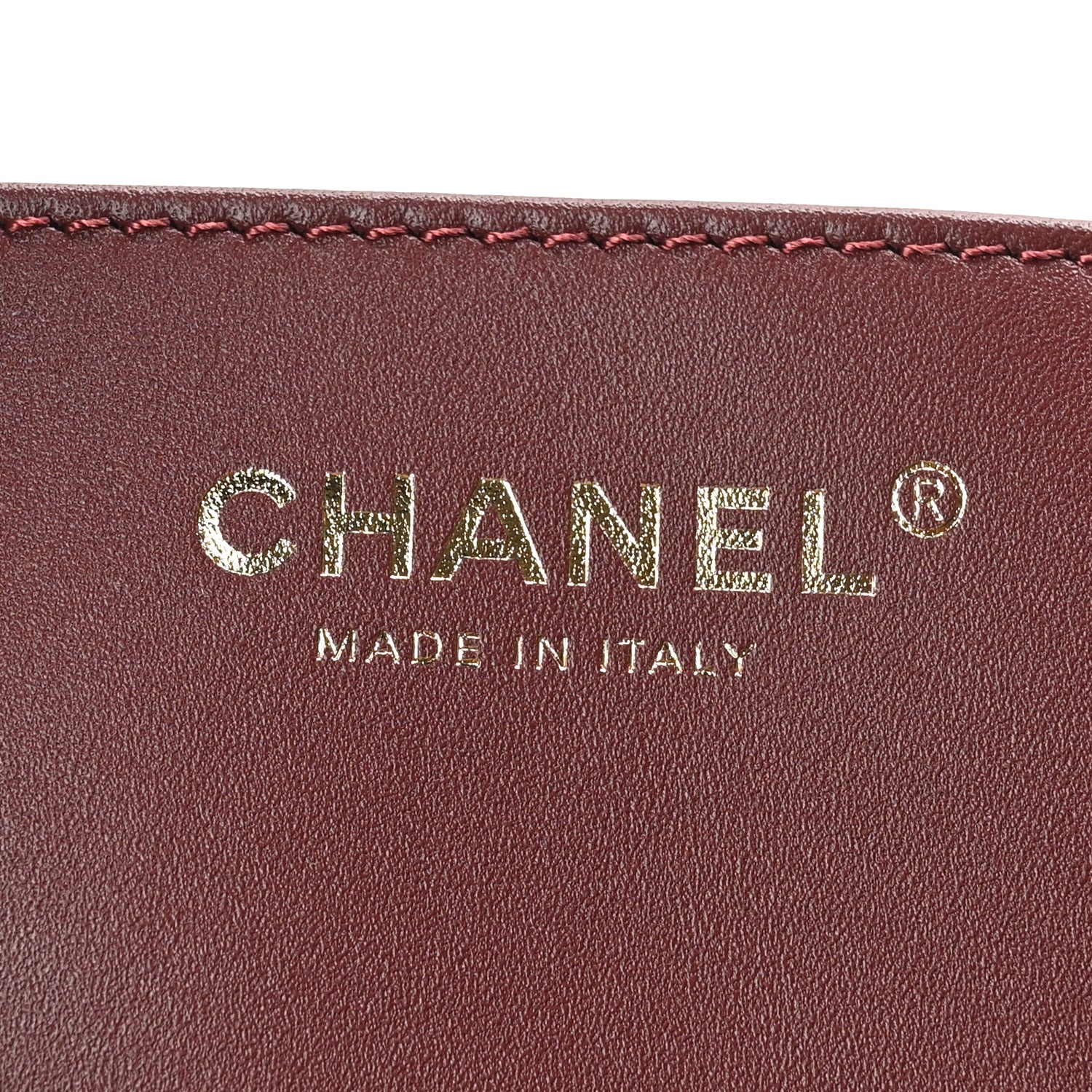 Chanel Caviar Quilted Small Chanel 25 Handbag Burgundy 6 of 10