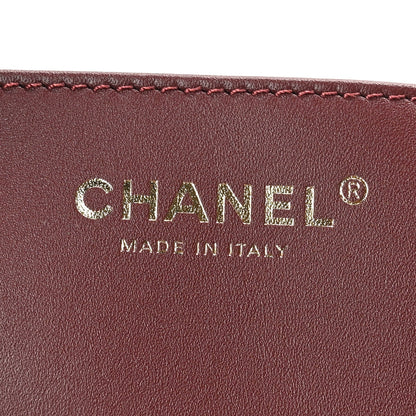 Chanel Caviar Quilted Small Chanel 25 Handbag Burgundy 6 of 10