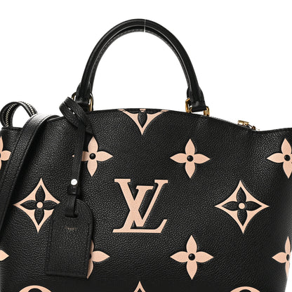 Louis Vuitton Empreinte Monogram Giant Petit Palais Black Beige 7 of 9