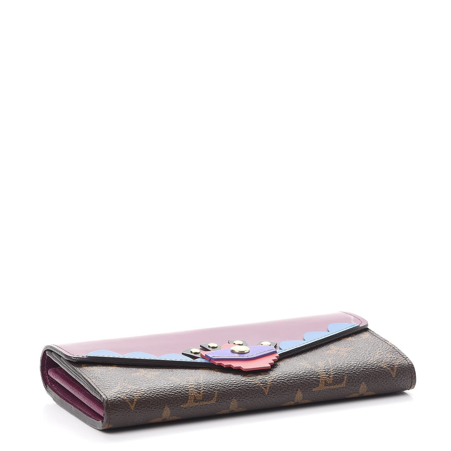 Monogram Totem Sarah Wallet Magenta