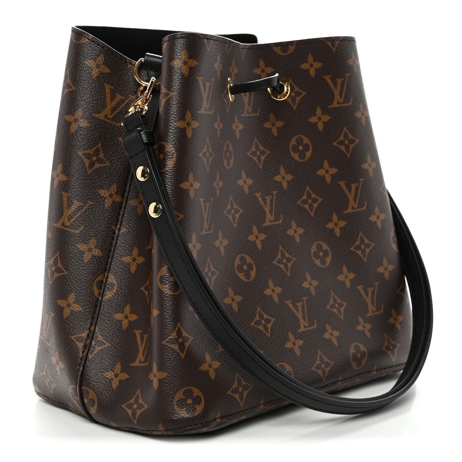 Louis Vuitton Monogram Neonoe MM Black 3 of 11